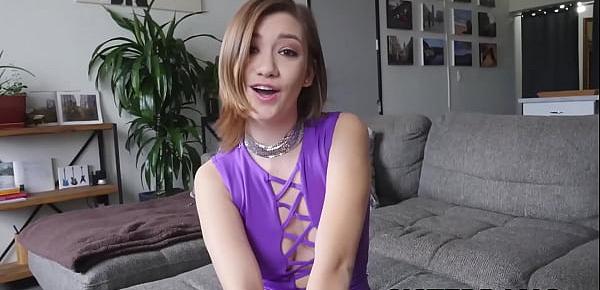  Stepsis Riley Mae hammered after sucking cock POV